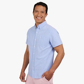 Men's Chaps Short Sleeve Oxford Woven Shirt