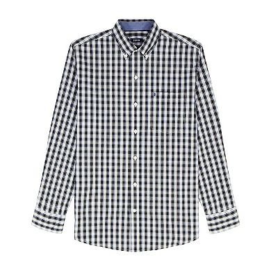Men's IZOD Performance Comfort Classic Long Sleeve Button-Down Shirt