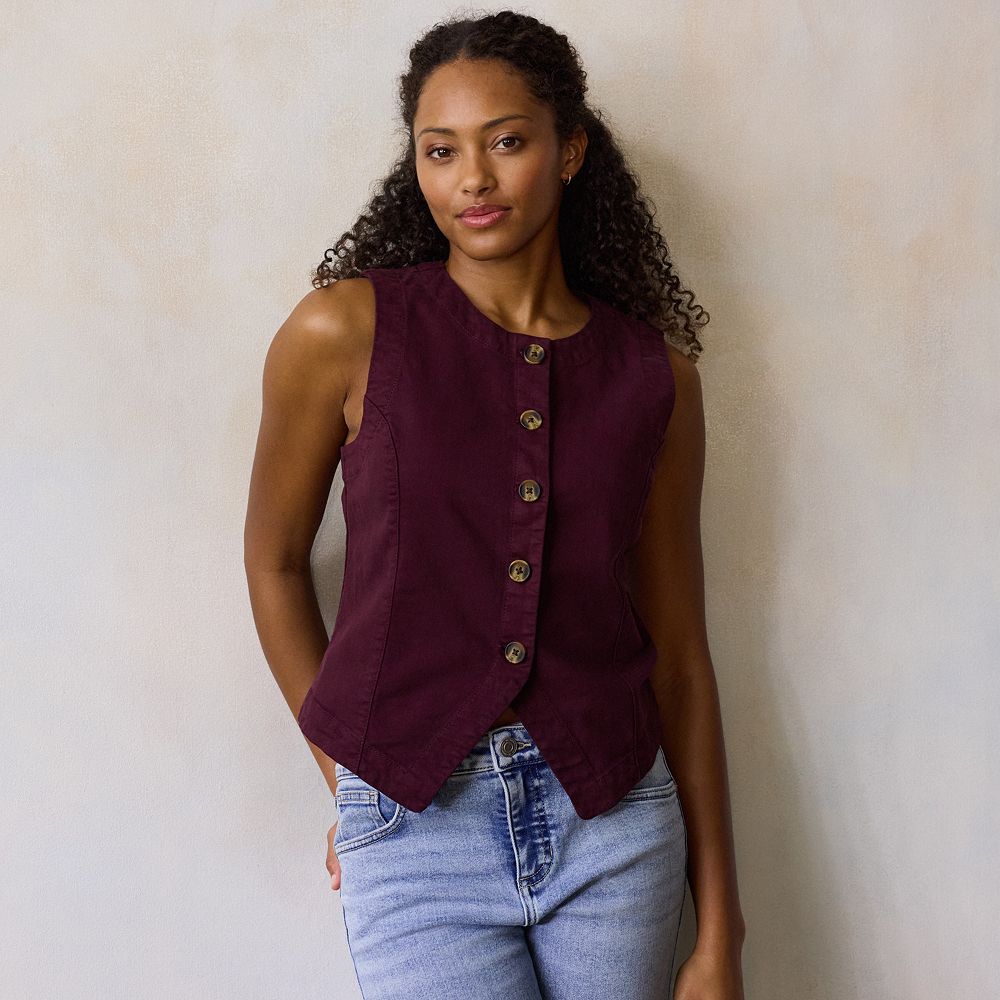 Women's LC Lauren Conrad Longline Vest