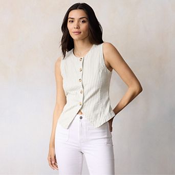 Women's LC Lauren Conrad Longline Vest