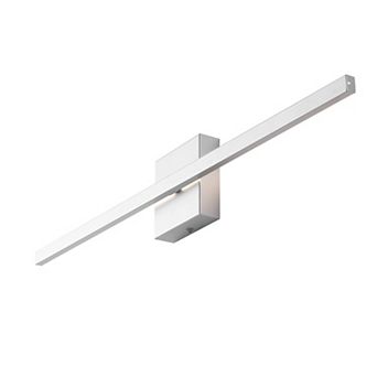 Vara Minimalist Indoor/Outdoor Metal 350-Degree Rotate Dimmable Integrated Linear LED Wall Sconce
