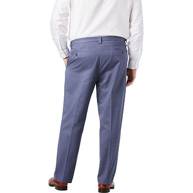 KingSize Men's Big & Tall Classic Fit Wrinkle-Free Expandable Waist Plain Front Pants