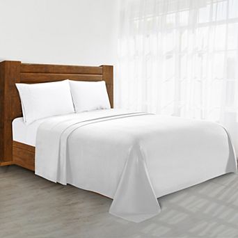 Elegant Comfort Essential Single Flat Sheet Premium Hotel Quality