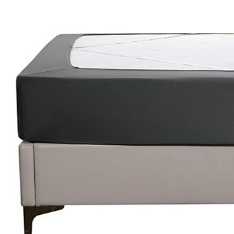 Elegant Comfort 1 pc Box Spring Cover, Snug 4 Way Elastic - Wrap Around Jersey Knit