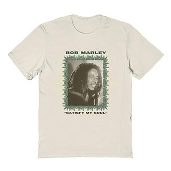 Men's Bob Marley Satisfy My Soul Sage Graphic Tee