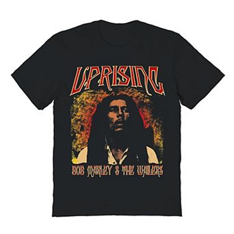Men's Bob Marley Uprising Bob And The Wailers Graphic Tee