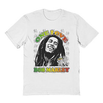 Men's Bob Marley One Love Texture Graphic Tee