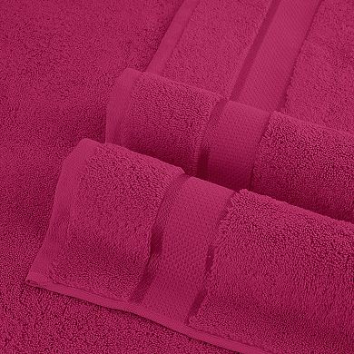 Elegant Comfort 8-Piece Turkish Cotton Towel Set