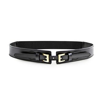 London Fog Leather Waist Belt