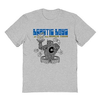 Men's Beastie Boys BB World Tour Bot Graphic Tee
