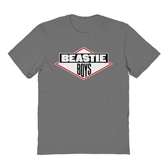 Men's Beastie Boys Logo Black White Red Graphic Tee