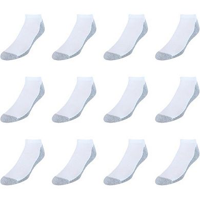 Men's Socks X-Temp Cushioned No Show Socks, 12-Pack