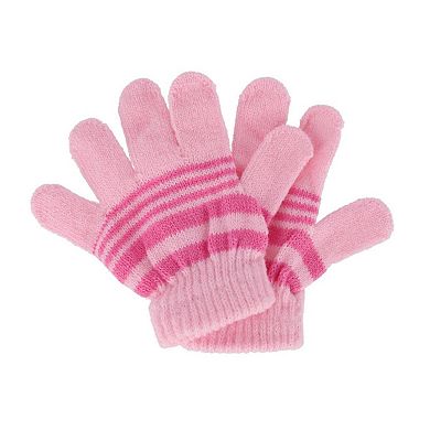 Heat Trendz Girl's One Size Fits Most Flower Hat Gloves and Scarf Winter Set