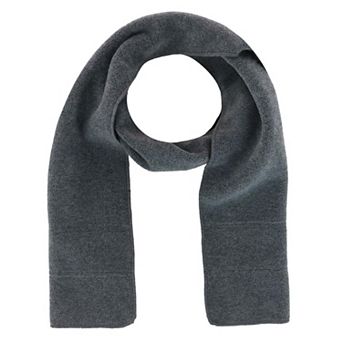 Grand Sierra Men's Reversible Fleece Winter Scarf