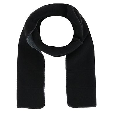 Grand Sierra Men's Reversible Fleece Winter Scarf