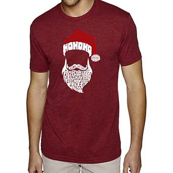 Feliz Navidad Santa Claus - Men's Premium Blend Word Art T-shirt