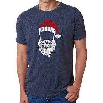 Feliz Navidad Santa Claus - Men's Premium Blend Word Art T-shirt
