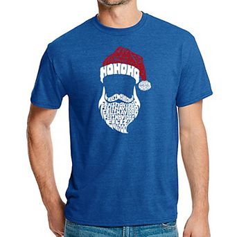 Feliz Navidad Santa Claus - Men's Premium Blend Word Art T-shirt