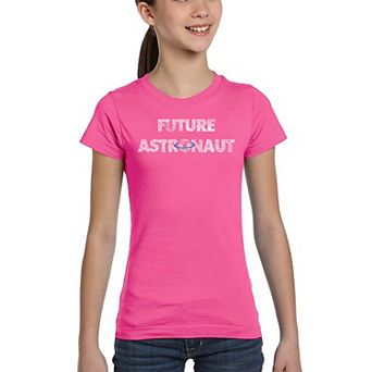 Future Astronaut - Girl's Word Art T-shirt