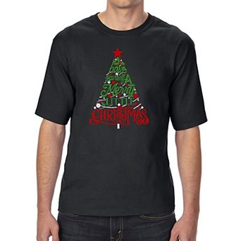 Have Yourself A Merry Little Christmas - Men's Tall And Long Word Art T-shirt