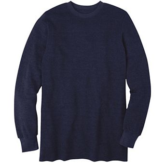 KingSize Men's Big & Tall Heavyweight Thermal Underwear Crewneck Tee