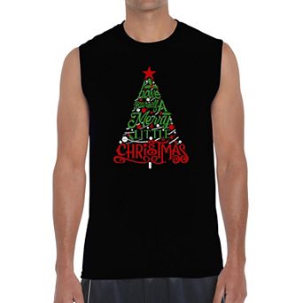 Have Yourself A Merry Little Christmas - Men's Word Art Sleeveless T-shirt