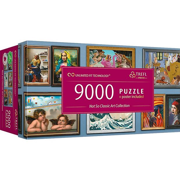 Trefl Prime 9000 Piece Puzzle - Not So Classic Art Collection