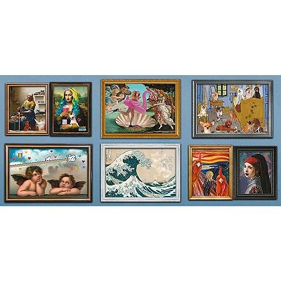 Trefl Prime 9000 Piece Puzzle - Not So Classic Art Collection