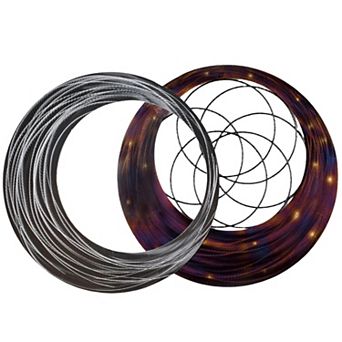 Metal Wall Art Duo Circles
