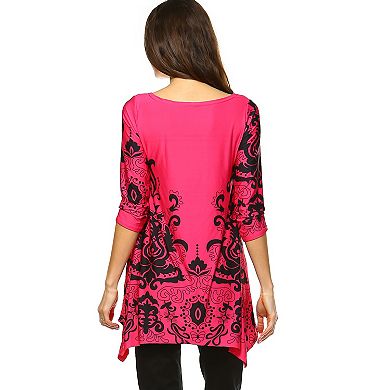 Women's Printed Tunic Top