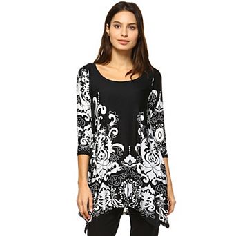 Women's Printed Tunic Top