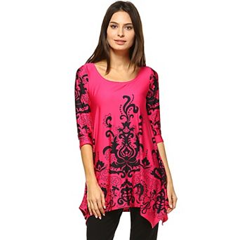 Women's Printed Tunic Top