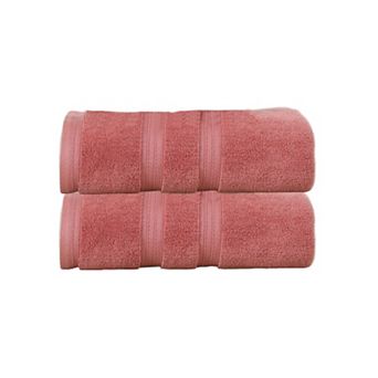 Home Weavers Elegance Essentials 100% Cotton Zero Twist Bath Towel Set (Set of 2) - 27"x54"