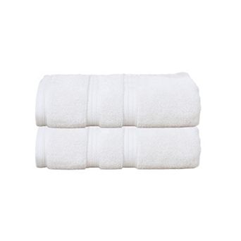 Home Weavers Elegance Essentials 100% Cotton Zero Twist Bath Towel Set (Set of 2) - 27"x54"