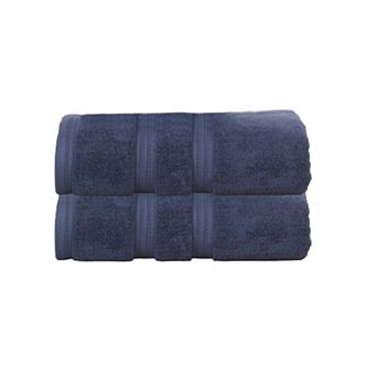 Home Weavers Elegance Essentials 100% Cotton Zero Twist Bath Towel Set (Set of 2) - 27"x54"
