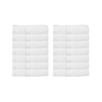 Home Weavers Elegance Essentials 100% Cotton Zero Twist Bath Towel Set (Set of 2) - 27"x54"