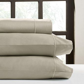 Perthshire Platinum Concepts 1000 Thread Count Solid Sateen Sheet - 4 pc Set