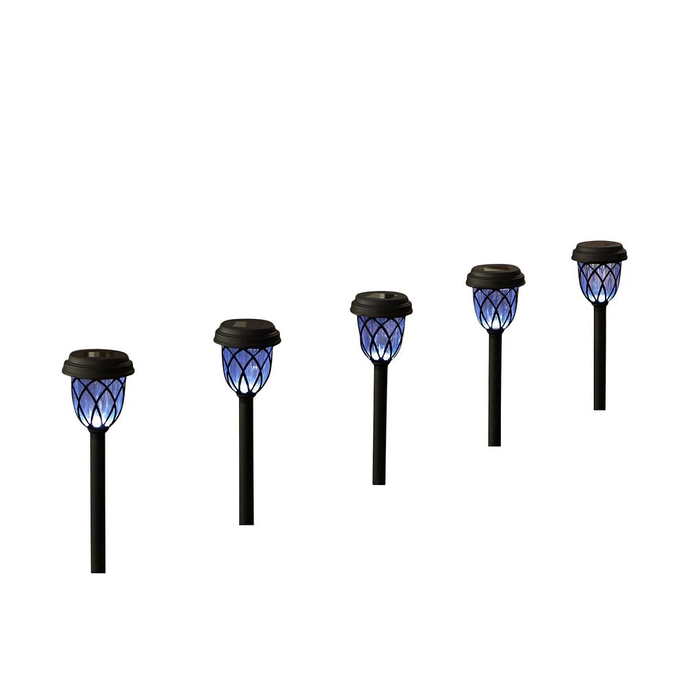 BrylaneHome Solar Pathway Lights — Set Of 10