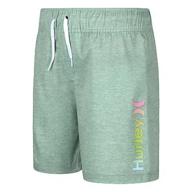 Boys 4-20 Hurley Logo Pool Party Pull-On Swim Shorts