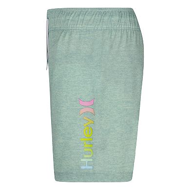 Boys 4-20 Hurley Logo Pool Party Pull-On Swim Shorts