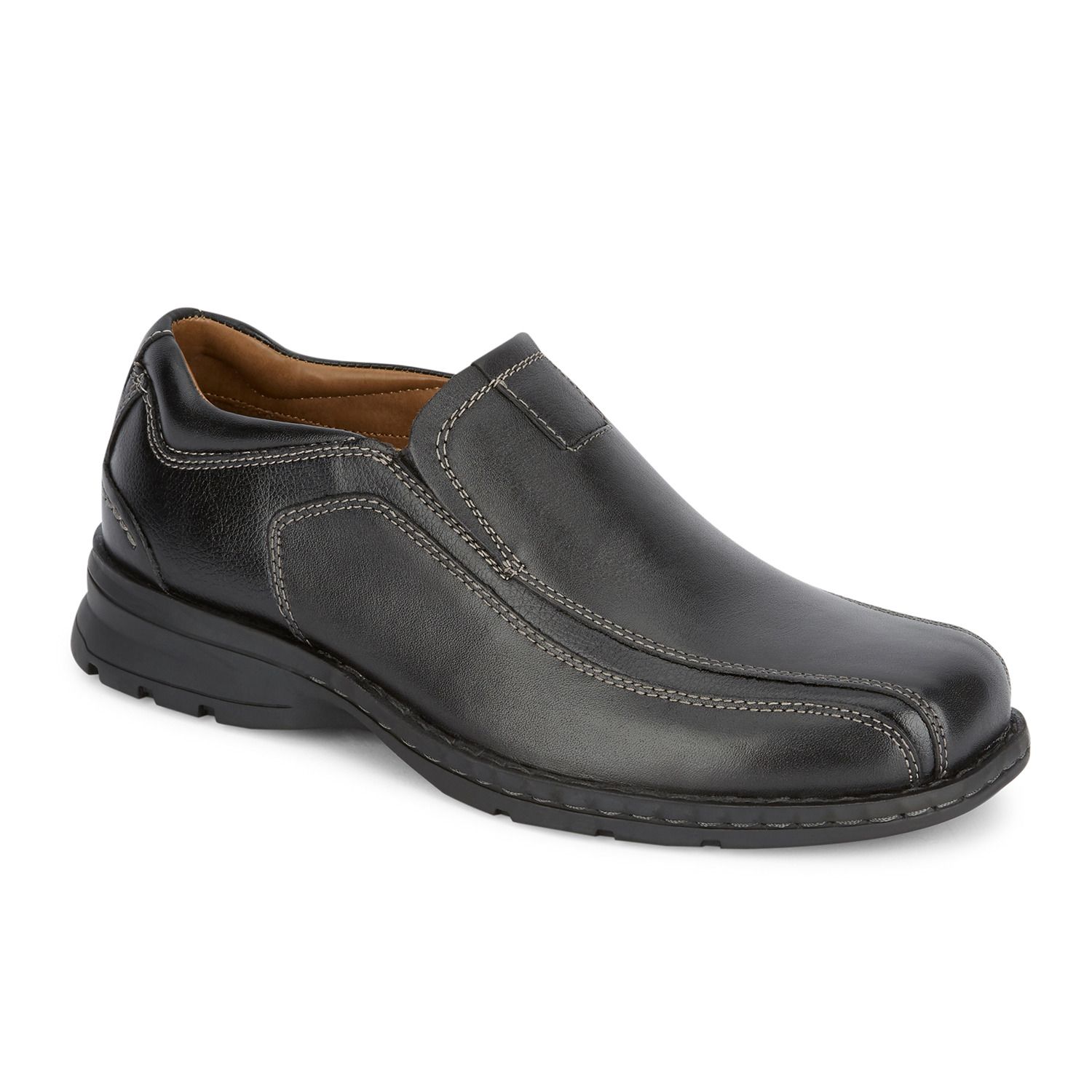 Agent Men's Leather Casual Slip-On Shoes