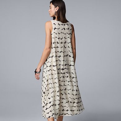 Women's Simply Vera Vera Wang Shirred Neck Maxi Dress