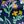 Navy Stemmed Floral