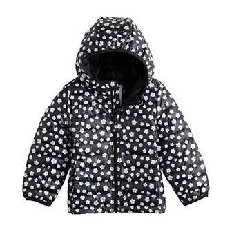Baby & Toddler Girls Jumping Beans® Floral Print Hooded Puffer Jacket