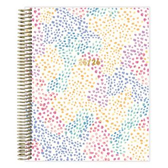 TeachWell Rainbow 8.5" x 11" Weekly & Monthly Academic Year Teacher Planner