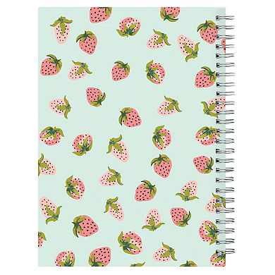 BLUE SKY Strawberry Wirebound Notebook