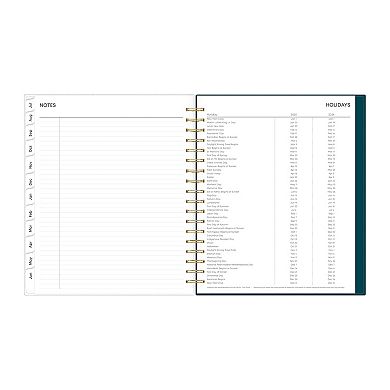 BLUE SKY Daily Monthly Academic Year 2025-2026 Planning Calendar