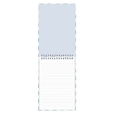 BLUE SKY Cloud Check Top Wirebound Notebook