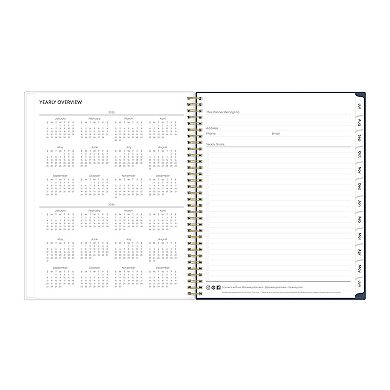 BLUE SKY 2025-2026 Weekly Monthly Academic Year Planning Calendar