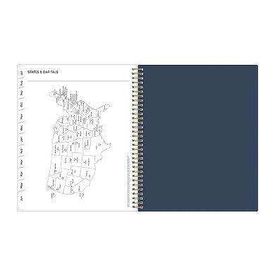 BLUE SKY 2025-2026 Weekly Monthly Academic Year Planning Calendar